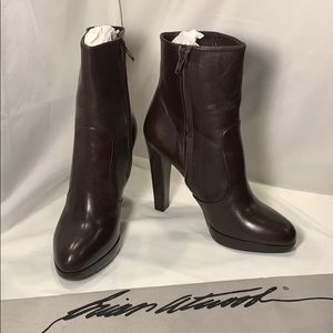 Brian Atwood designer ankle boot